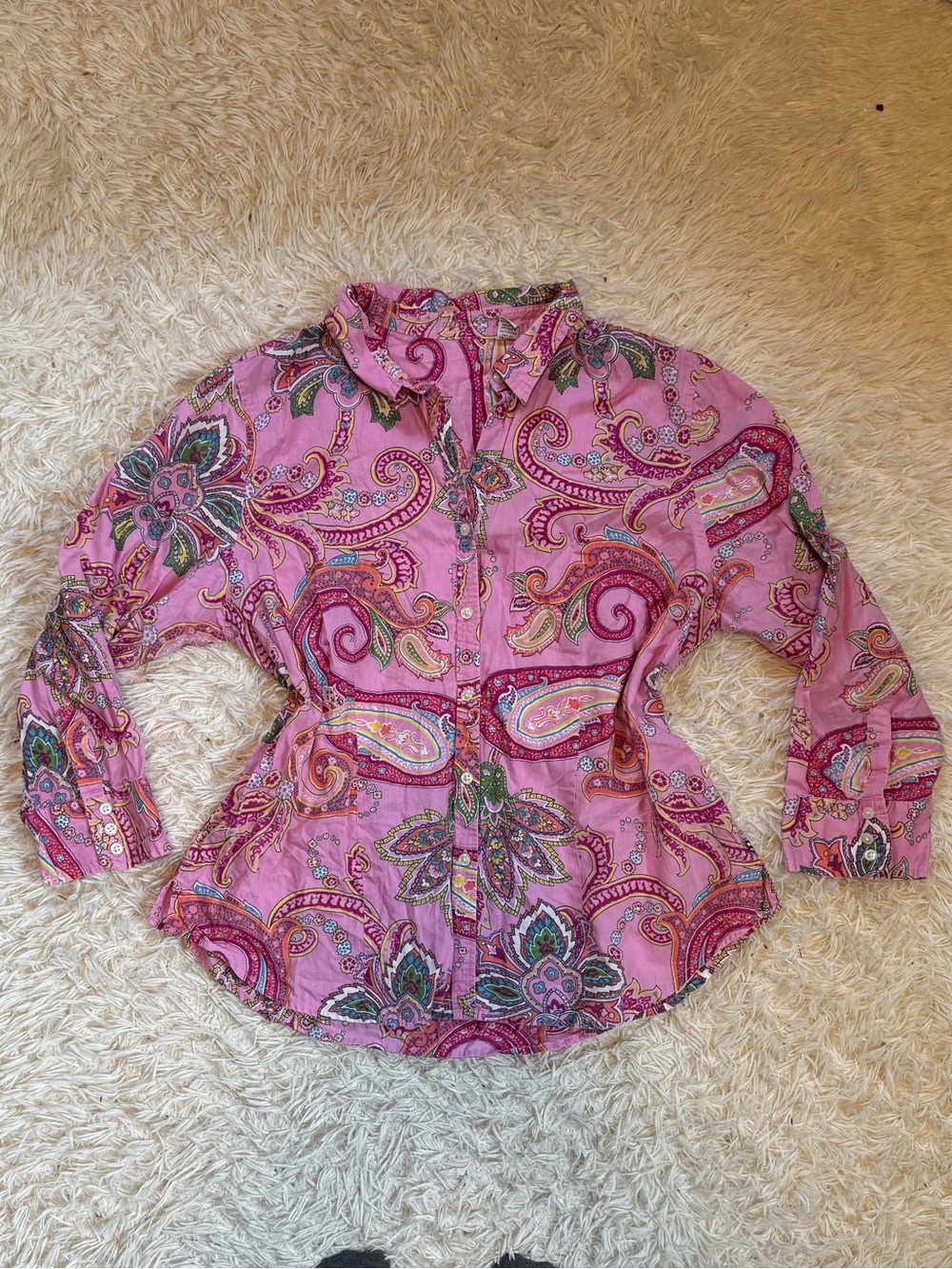 Izod Button Up Blouse